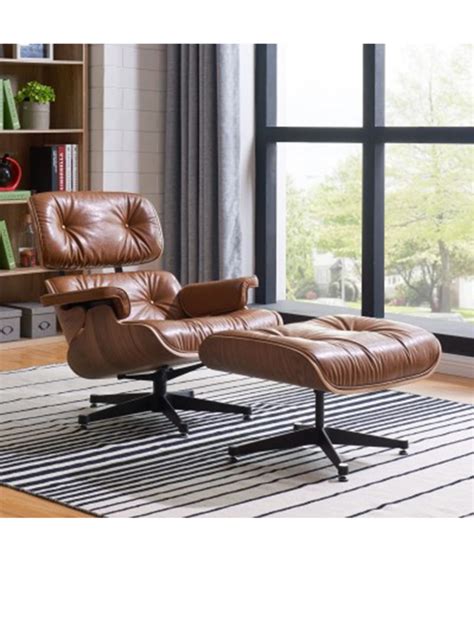 hermes chair and ottoman.